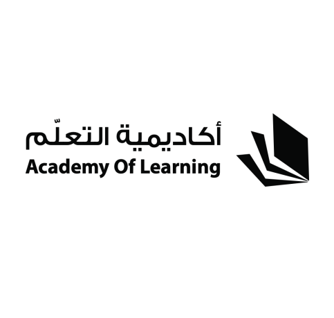 شعار أكاديمية التعلّم أحادي اللون